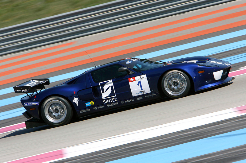 Illustration for article titled 2009 FIA GT Racers Trot Out For Spring Testing In France